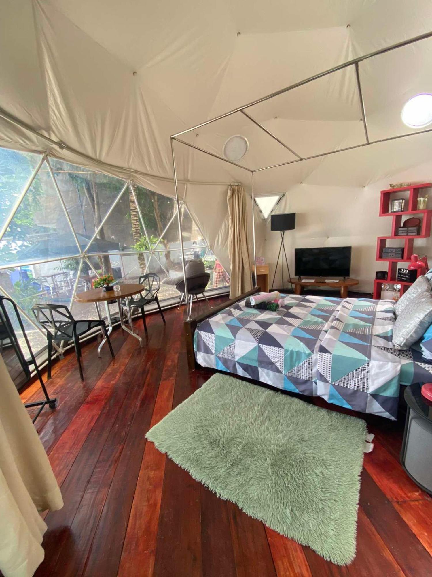 Glamping Dome Dauin Beach Resort Exterior foto