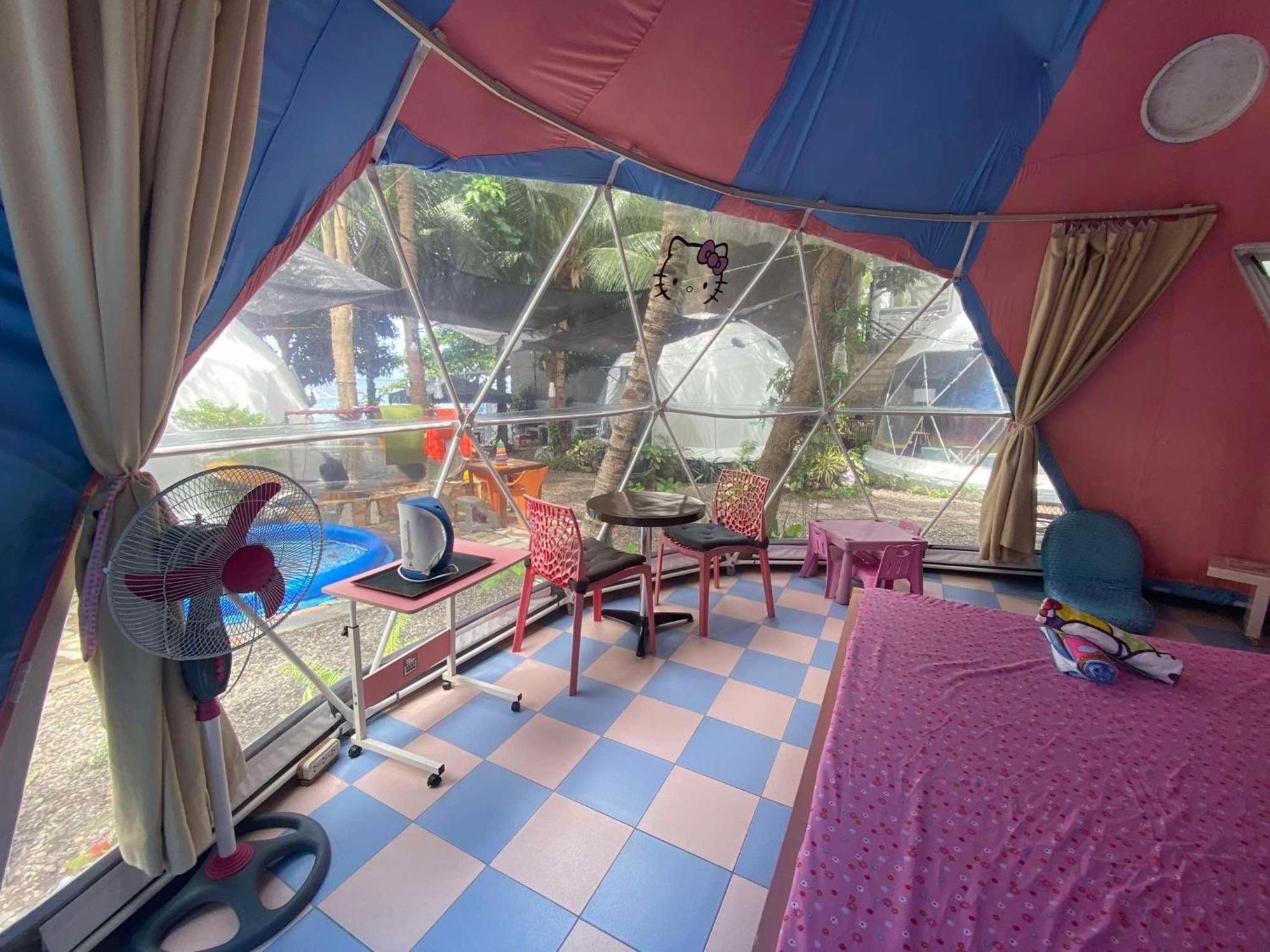 Glamping Dome Dauin Beach Resort Exterior foto